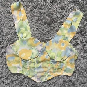 SUMMER CORSET CROP TOP